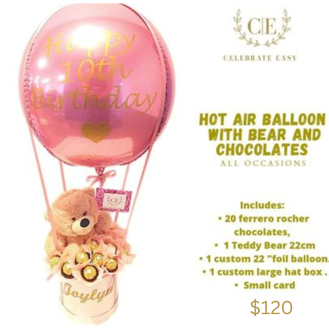 Hot Air Balloon with Chocolates